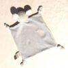 Arrière doudou petite souris bleue robe bleue claire