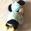 Arrière peluche normale petit mickey mouse coussin bleu étoile