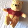 Peluche normale ourson jaune écriture winnie the pooh
