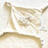 Doudou mouchoir blanc petit accessoire boutique enfance-douceur Doudou mouchoir blanc petit cheval